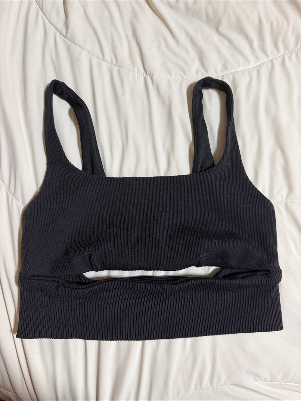 Alo yoga slit bra top Medium